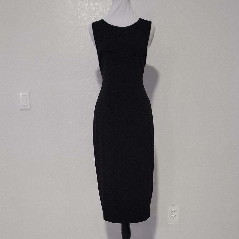 Torrid Classic Black Midi Dress
